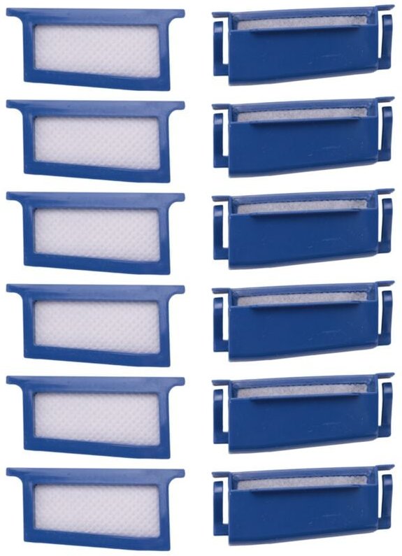 Ersatz-CPAP-Filter für Philips Respironics Dreamstation 6, wiederverwendbarer Filterschlitz + 6 Einweg-Ultrafeinfilter