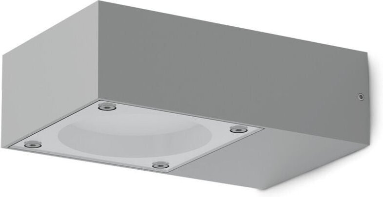 Sirio Außenwandleuchte Downlight Grau IP65 - Ideal Lux