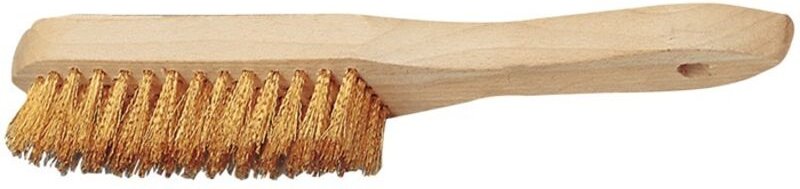 Drahtbürste Länge 295 mm 0,3 mm Messing 2-reihig