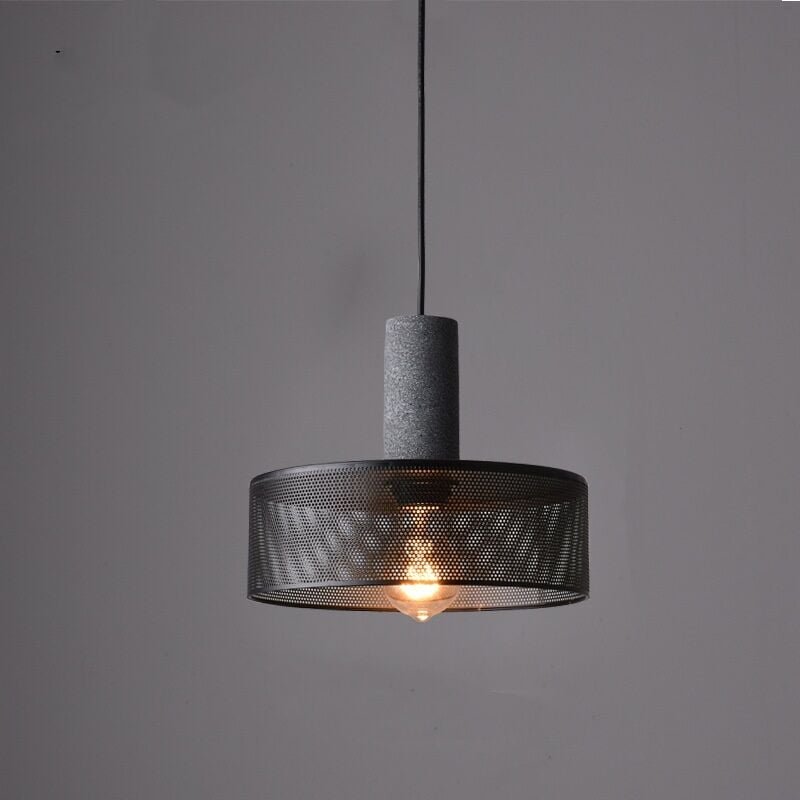 Vintage Pendelleuchte Industrial Hängelampe Innenbereich Deckenleuchte für Küche Schlafzimmer Wohnzimmer Ø25CM