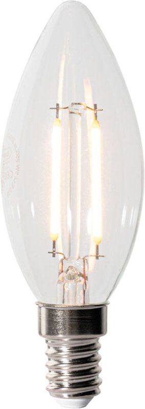 E14 Dimmbare LED-Glühbirne B35 Klar 3W 250 lm 2200K