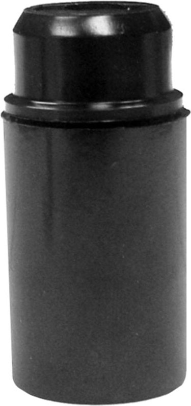 Glatte E14 Onlex schwarze Lampenfassung 2a Blister