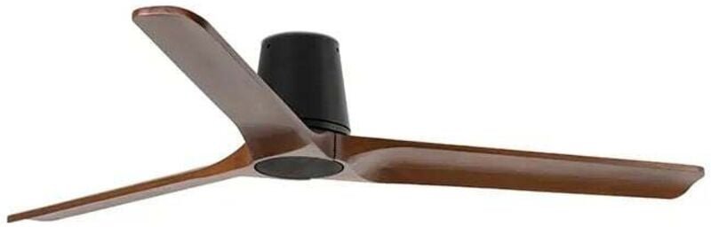 Thumbnail - HEYWOOD TUB L Schwarzer Deckenventilator ohne Licht 33839