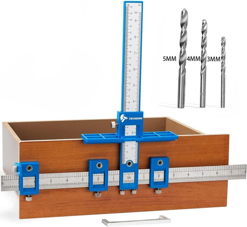 Hardware-Vorrichtung, verstellbare Bohrvorrichtung, Locher-Locator mit 4,2-mm-Bohrer, Bohrführung für die Montage von Gr...