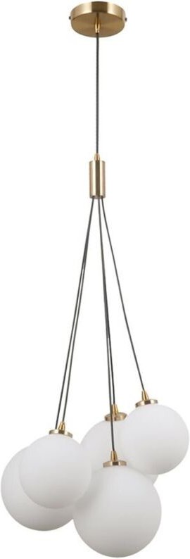 Italux - Perlos Klassische 5-Licht-Cluster-Pendel-Deckenleuchte, G9 led