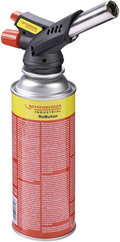 Rothenberger - Industrial 1000004120 Gasbrenner 3.5 h inkl. Gasflasche 1 St.