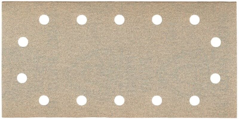 25 Haftschleifblätter 115x230 mm, p 100, Serie 'professional', für Farbe, Lacke, - Metabo