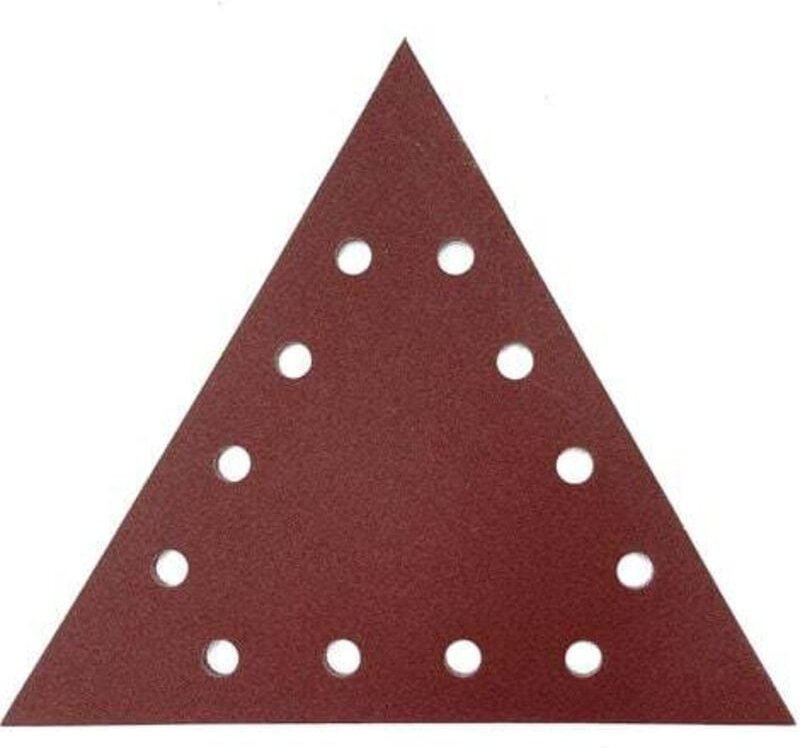 ABT-80 Dreieck-Schleifpapier – Mehrzweck-Dreieck-Schleifpapier – Schleifen und Glätten von Gips, Holz und Trockenbauwänd...