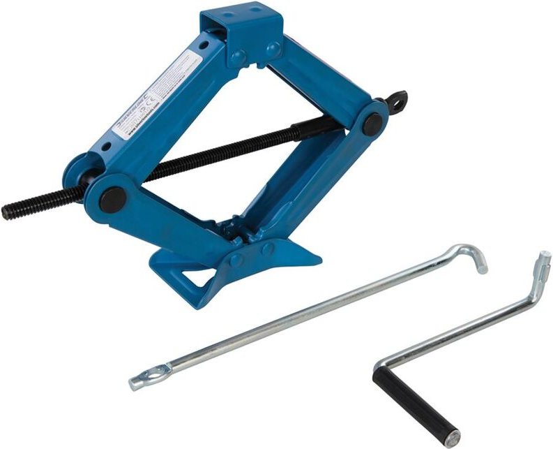 Silverline - Scherenwagenheber, 1 t 1000 kg