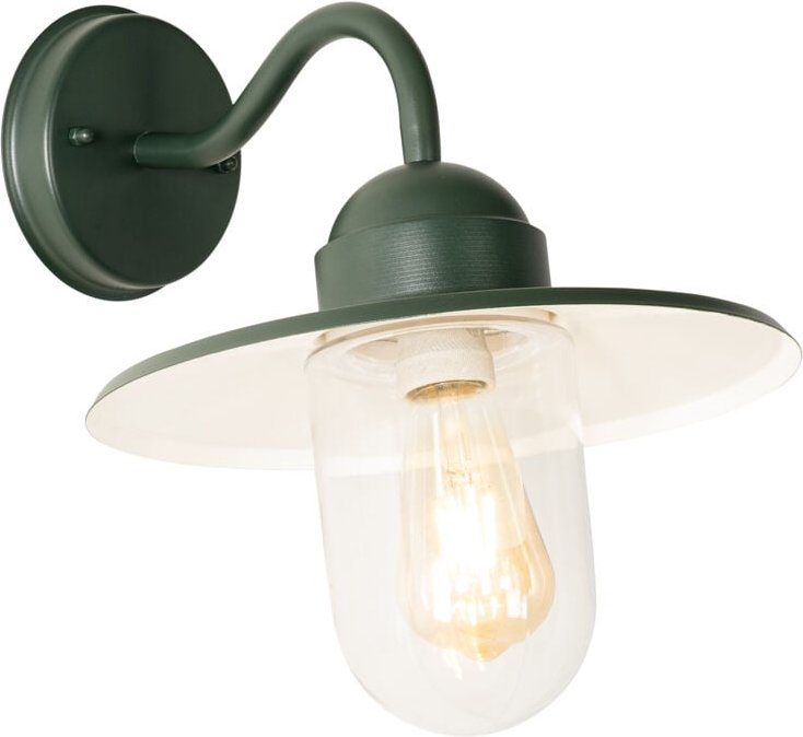 Moderne Außenwandleuchte dunkelgrün IP44 - Kansas