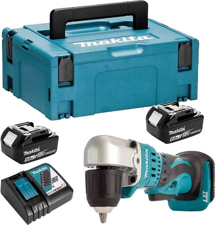 18V lxt Winkelbohrmaschine (2x5,0 Ah) in makpac Makita DDA351RTJ