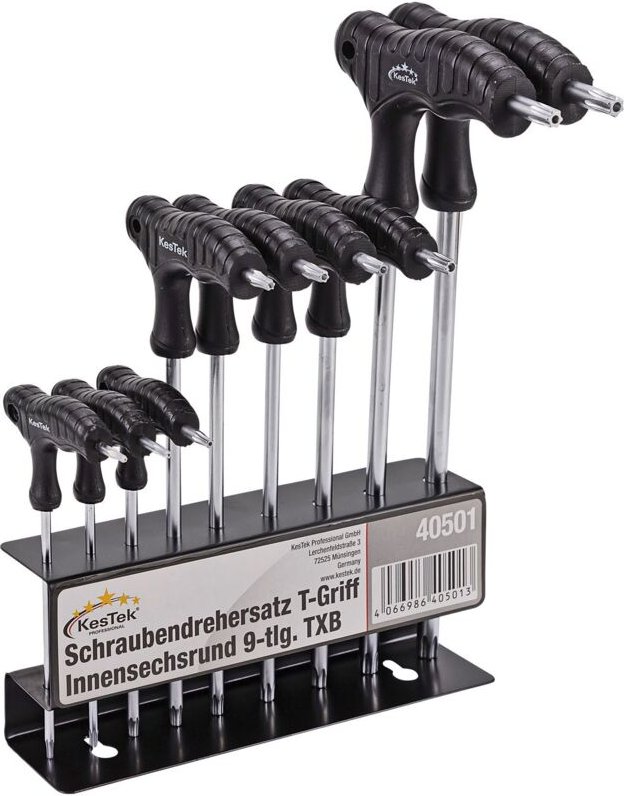 Schraubendrehersatz T-Griff 9-tlg. TXB