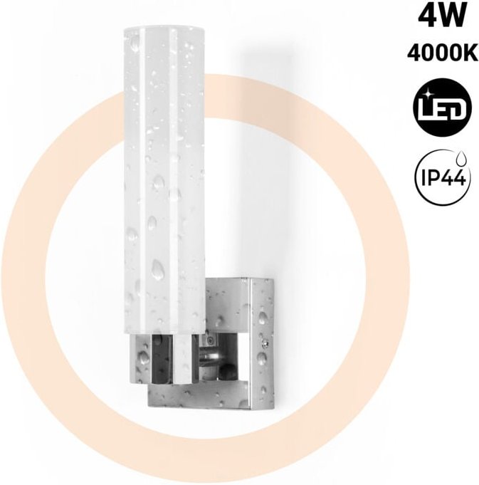 LED-Wandleuchte für Badezimmer - 4W - 320lm - IP44