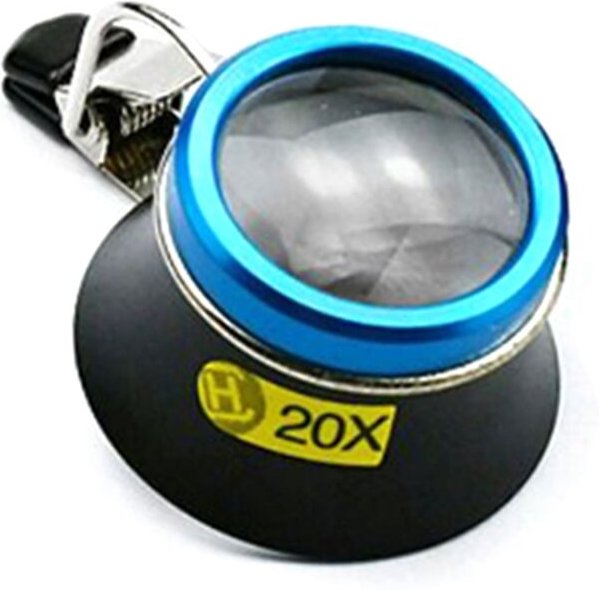 20X Brillen Lupe Clip-on Auge Tragbare Okular Handwerk Betreiber Uhrmacher Reparatur Werkzeug