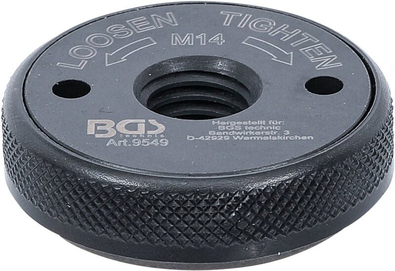 Schnellspannmutter für Winkelschleifer M14
