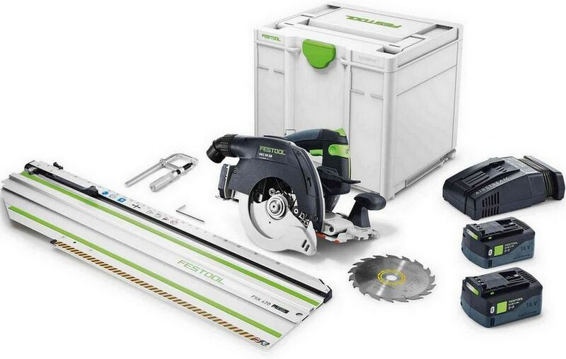 Akku-Handkreissäge hkc 55 5,0 EBI-Set-FSK 420 - Festool