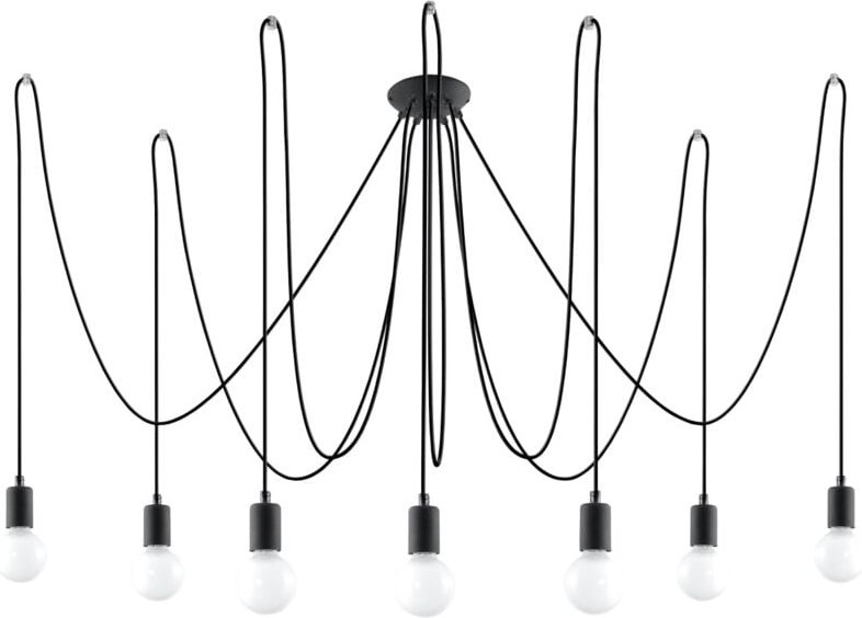 Kronleuchter Edison 7xE27 Neutralweiß 300cm Sollux