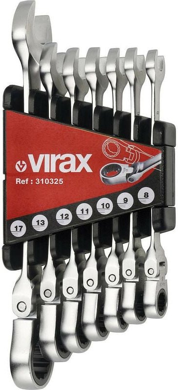 Sperrklinkeschlüssel mit flexiblem Kopf 8-17 mm - Virax