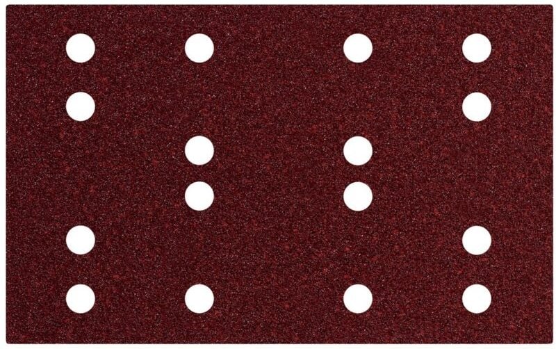 Thumbnail - Haftschleifblätter P80 80x133mm gelocht 10 Stück Kletthaftung 635192000 - Metabo