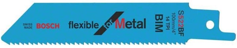 Thumbnail - Accessories 2608656269 Säbelsägeblatt s 522 bf, Flexible for Metal, 2er-Pack 2 St. - Bosch