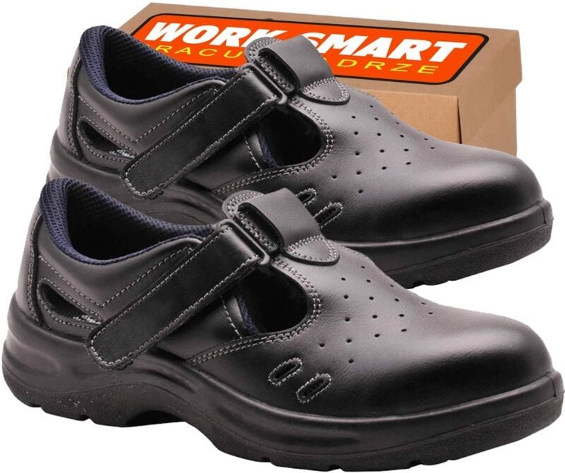 Steelite S1 Sicherheitssandale - Schwarz 44