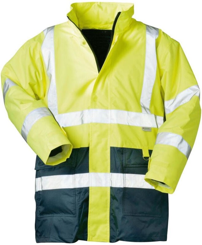 Safestyle - Warnparka, Gr. s, gelb/blau