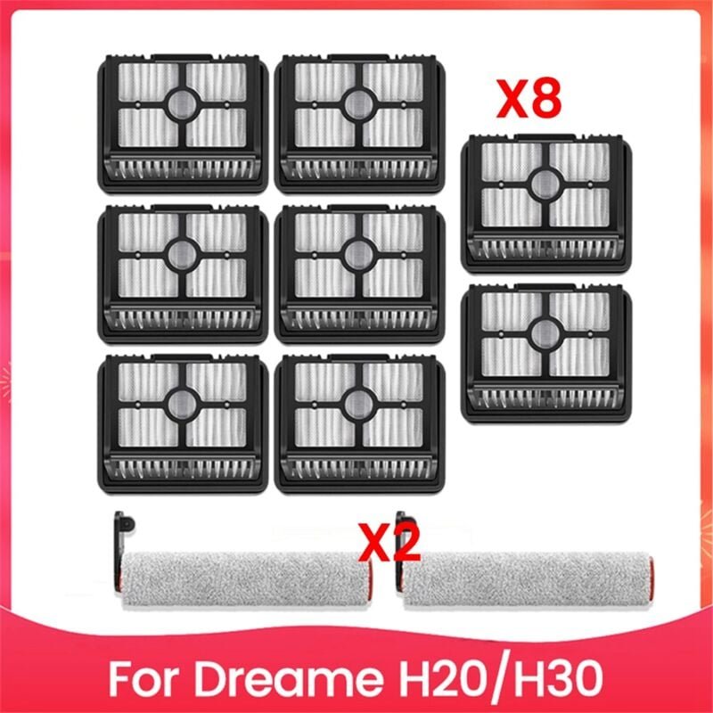 Filtersieb und Bürstenrollensatz für H30-Staubsauger