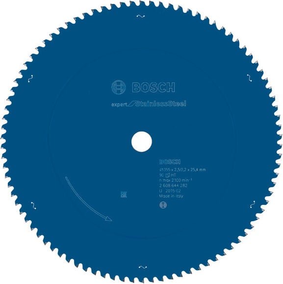 Kreissägeblatt Expert for Stainless Steel 355 x 25,4 x 2,5 x 90 - Bosch