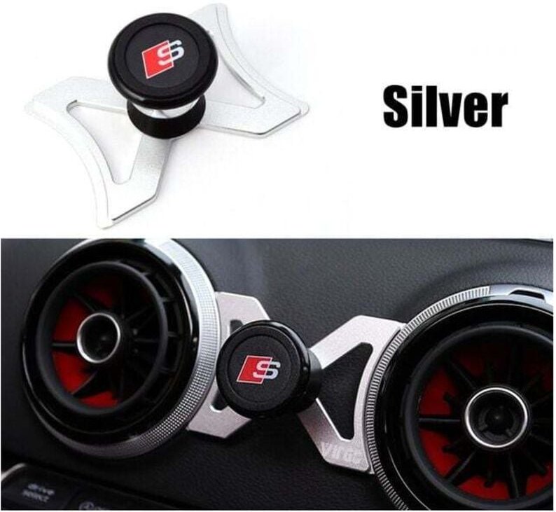 Für Audi A3 S3 RS3 8V Autotelefonhalter, Lüftungsschlitzhalterung, 360 Grad drehbare Halterung, magnetischer GPS-Halter,...