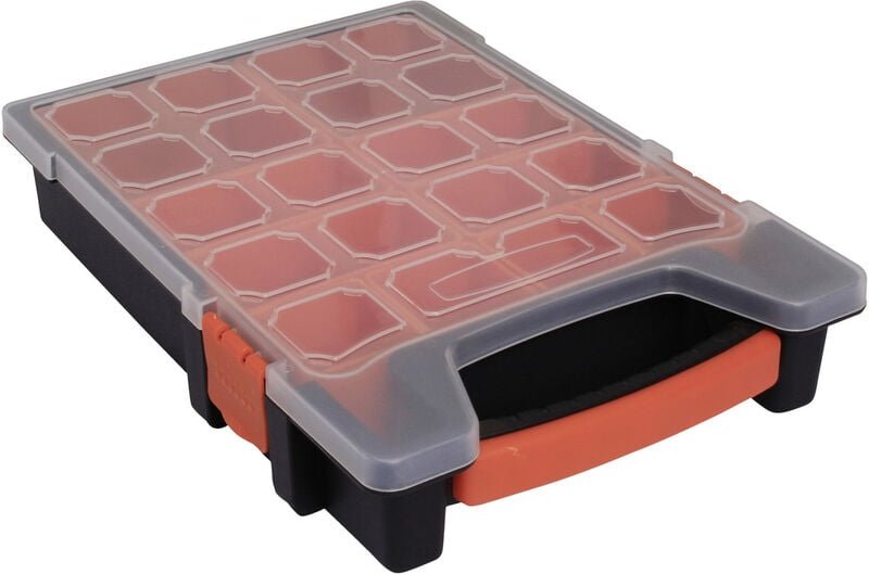 Thumbnail - Quadrios - 23SA091 Sortimentskasten (l x b x h) 32.5 x 22 x 6 cm Anzahl Fächer: 10 feste Unterteilung