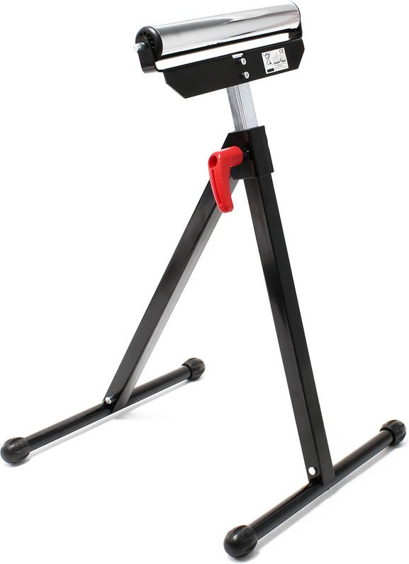 Wiltec - Rollenständer bis 60 kg, Rollenbock höhenverstellbar 68-110 cm, aus Metall für Materialzuführung, Rollbock Stüt...