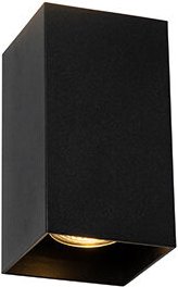 Design Wandleuchte schwarzes Quadrat - Sabbir