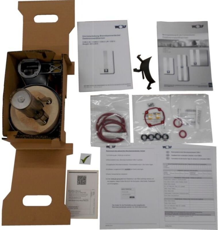 Thumbnail - Wolf - Umrüstset für Brennkammerdeckel für CGB-2 2013-2015 LB1, 14kW