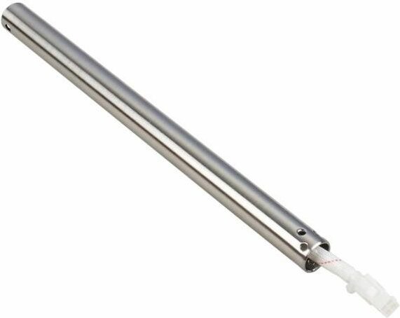 Deckenventilator Verlängerungsstange Stahl gebürstet