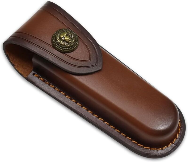 Lntyq - 1 Stück Messeretui, Messerhülle, Messerscheide, Leder, Messeretui, Beutel, Messergürtel, robust und langlebig, b...