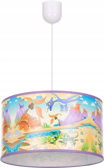 Deckenpendelleuchte, Kronleuchter, Dinosaurier-Lampenschirm