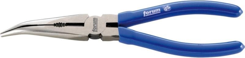 Flachrundzange gebogen 200 mm Forum