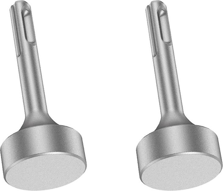 2X SDS-Plus T-Pfosten-Erdungsstangentreiber, Bohrertreiber Langlebiger Hammerstangenkonverter für Bohrhammer-Erdungsstan...