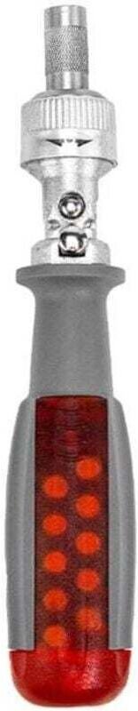 Zwei-Wege-Ratschenschraubendreher-Set mit 10 Bits, XU, 180°-Winkelschraubendreher aus Aluminiumlegierung, 6,35-mm-Schrau...