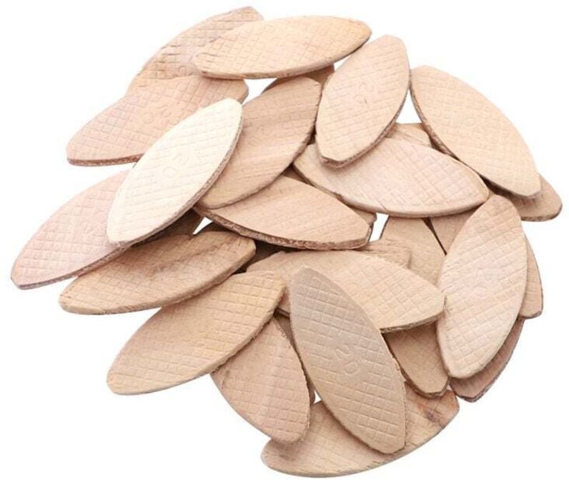 Lamello® 20-mm-Verbindungsplättchen, 100 Stück pro Packung, hochwertige Flachdübel aus Buchenholz für Schreiner und Heim...