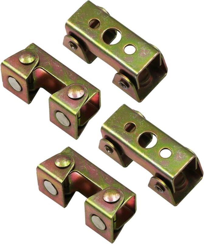 4er-Pack Hochleistungs-Schweißklemmen vom Typ V, verstellbar, für professionelle Schweißer und Werkstattausrüstung