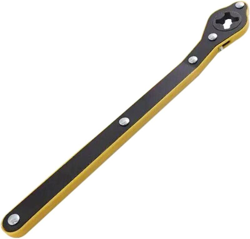 Ersandy - Arbeitssparender Auto-Wagenheber-Ratschenschlüssel, Wagenheber- und Radschraubenschlüssel-Griff für Motorräder...