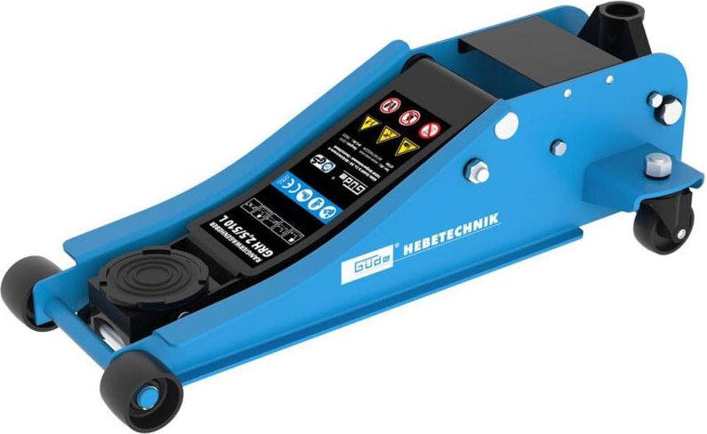 Rangierwagenheber grh 2,5/510L extra flach 2,5T - 51cm Hubhöhe Reifenwechsel Auto tiefergelegt - Güde