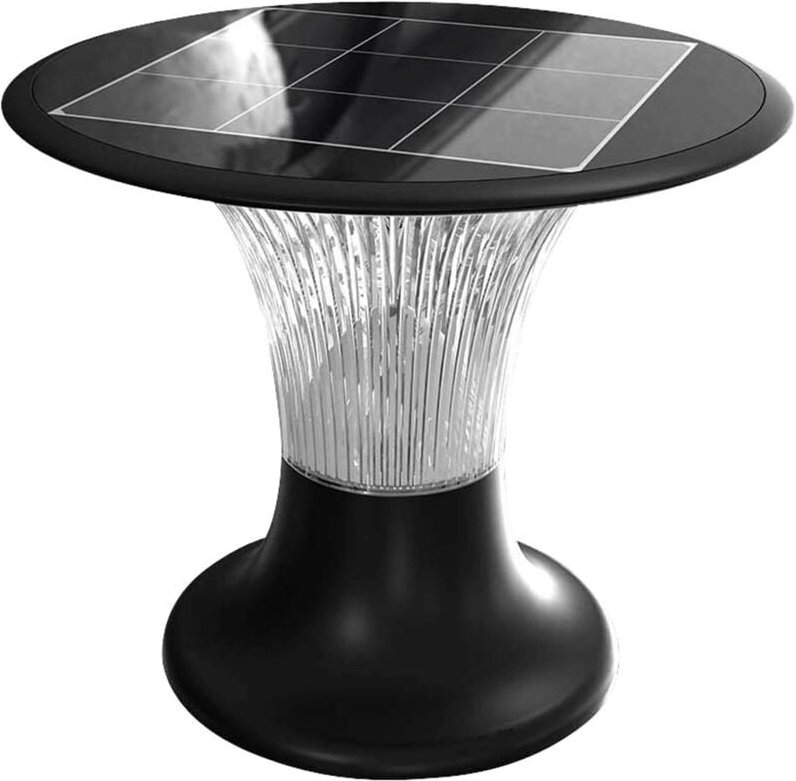 Thumbnail - V-tac - Solar LED-Wandleuchte VT-426, 15 w, 6000 k + 4000 k, schwarz