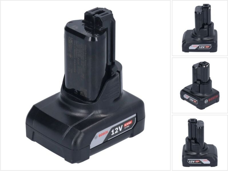 Bosch Professional - Bosch gba 12 v 6,0 Ah / 6000 mAh Li-Ion Einschub Akku ( 1600A00X7H )