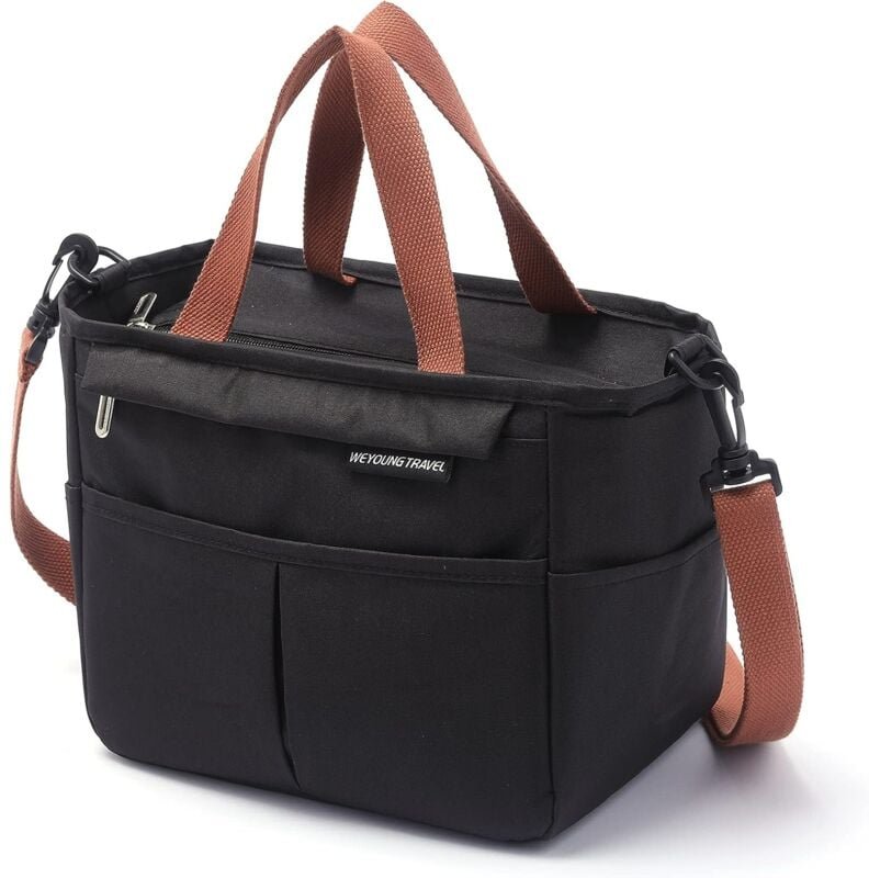 Thumbnail - Lunchkorb, isolierte Lunchtasche, Mini-isolierte und wasserdichte Lunchtasche, tragbare isolierte Essenstasche, Lunchtas...