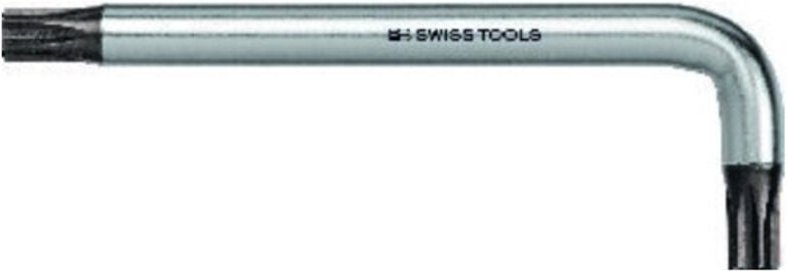 PB Swiss Tools Winkelschraubendreher, für Torx, verchromt, TX10