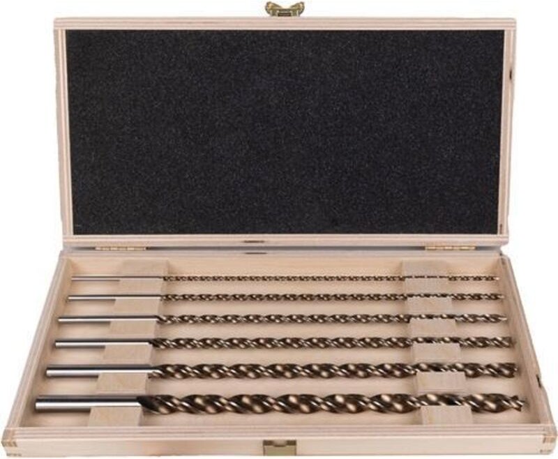 Holzspiralbohrersatz timber twist 6-teilig ø 3, 4, 5, 6, 8, 10 mm
