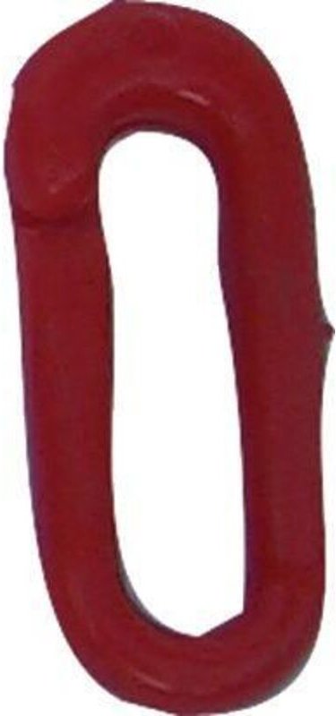 FP - Verbindungsglied rot Kunststoff 6 mm