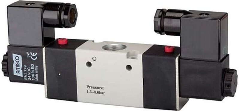 Thumbnail - 3/2-Wegeventil elektropneum. »3V«, bistabil, g 3/8, 24 v dc - Riegler